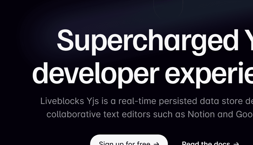 Designed by Liveblocks devs